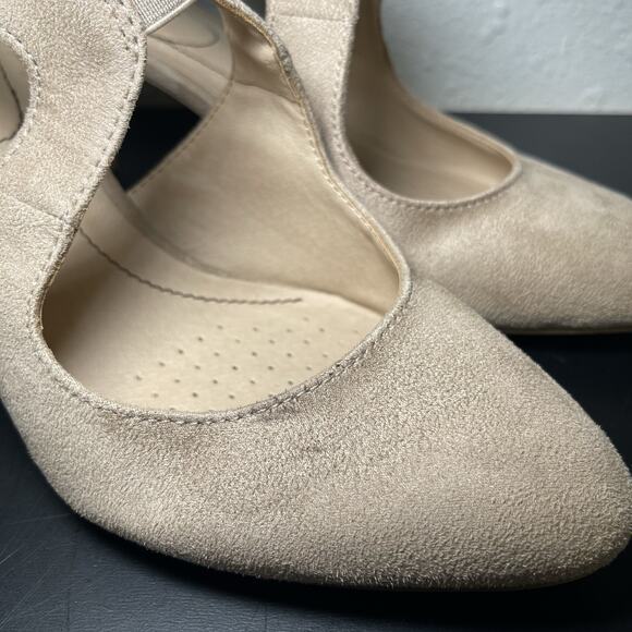 Life Stride Soft System Women’s Tan Giovanna 2 high Heel pumps Size 8.5W - Picture 8 of 8